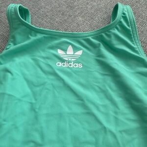 Adidas Trefoil Mint Green Bathing Suit